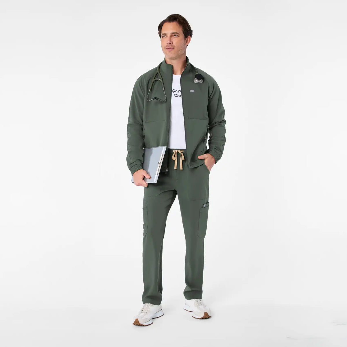 My First Name is Doctor Long-Sleeve Underscrub