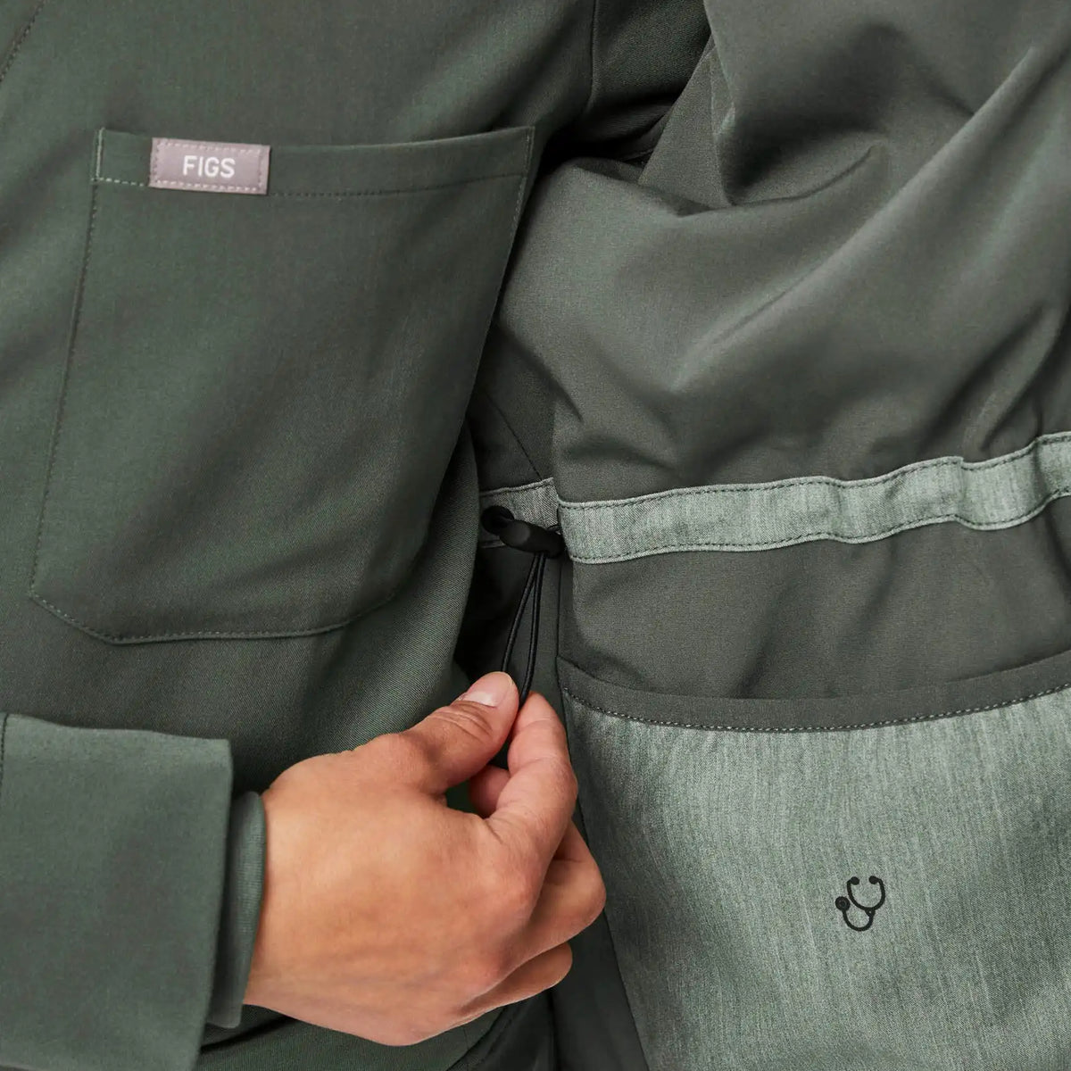 Page Scrub Jacket