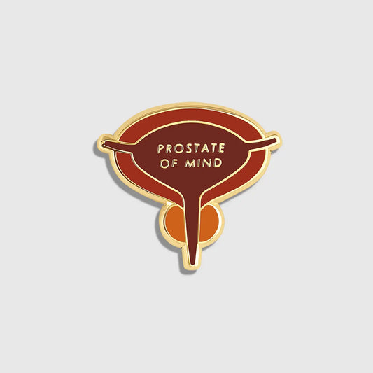 Prostate of Mind Enamel Pin
