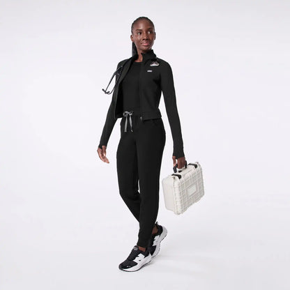 ContourKnit Cropped Scrub Jacket™
