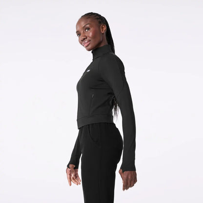 ContourKnit Cropped Scrub Jacket™
