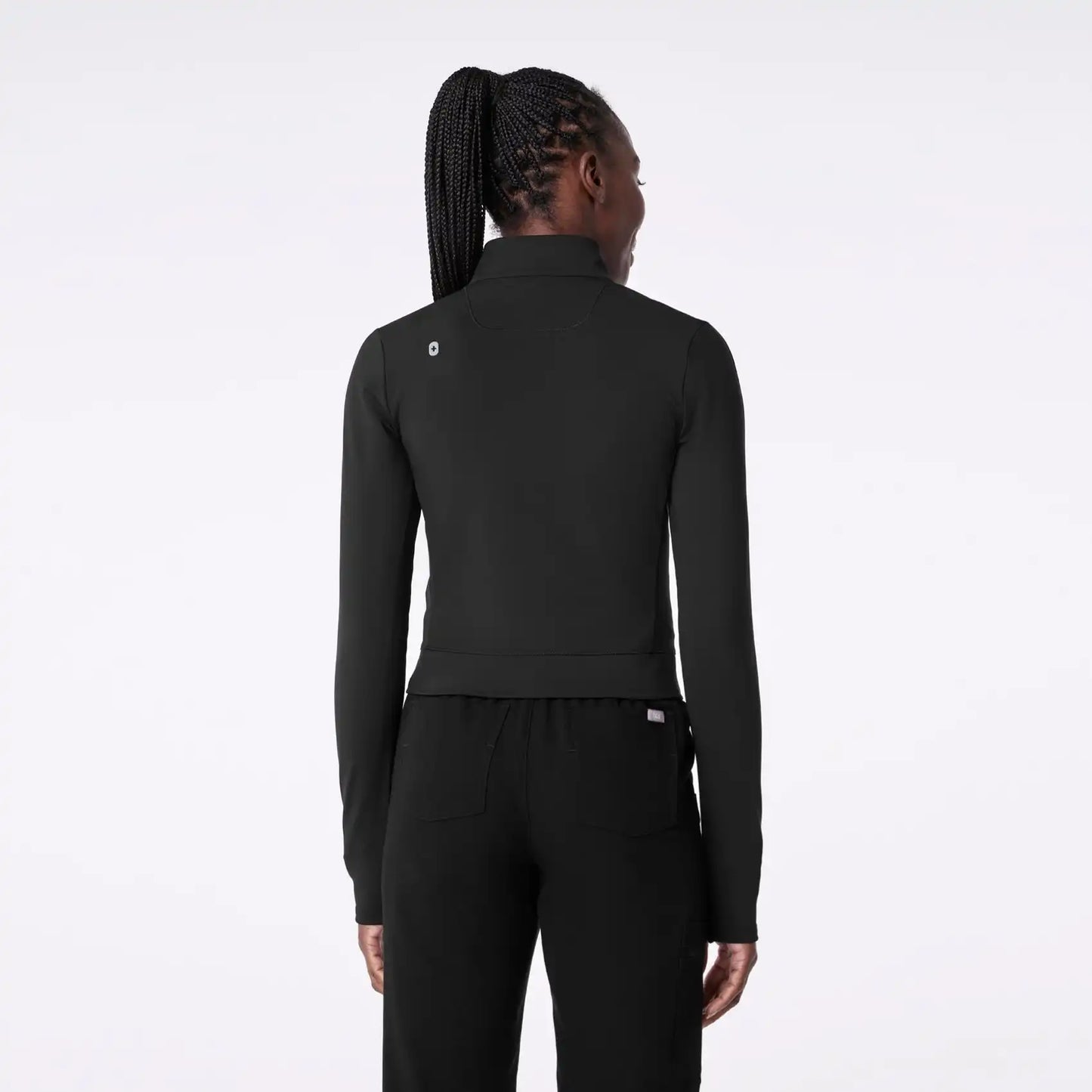 ContourKnit Cropped Scrub Jacket™