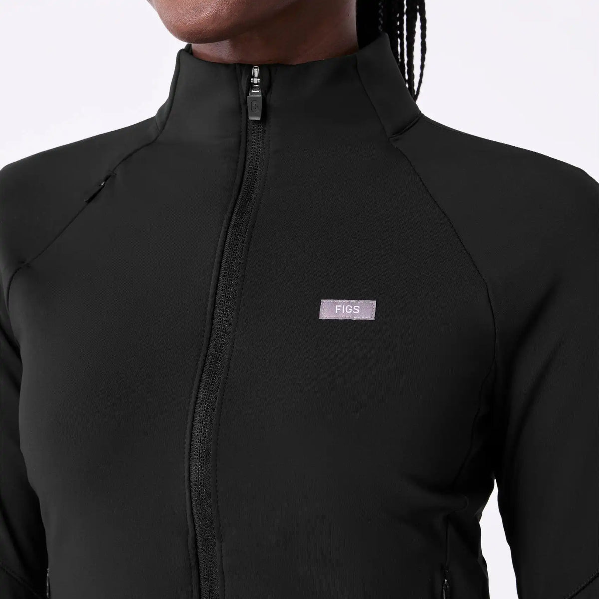 ContourKnit Cropped Scrub Jacket™
