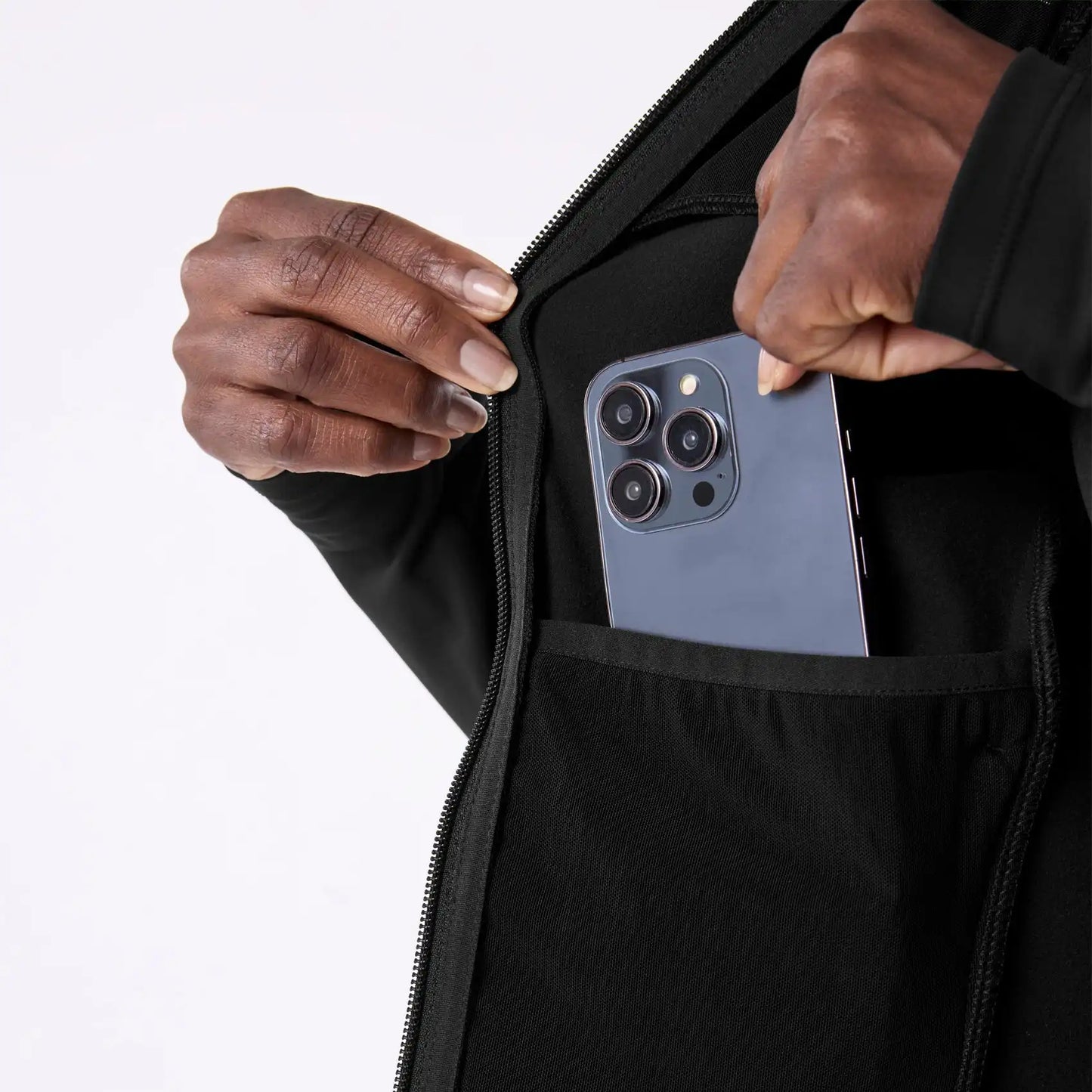 ContourKnit Cropped Scrub Jacket™