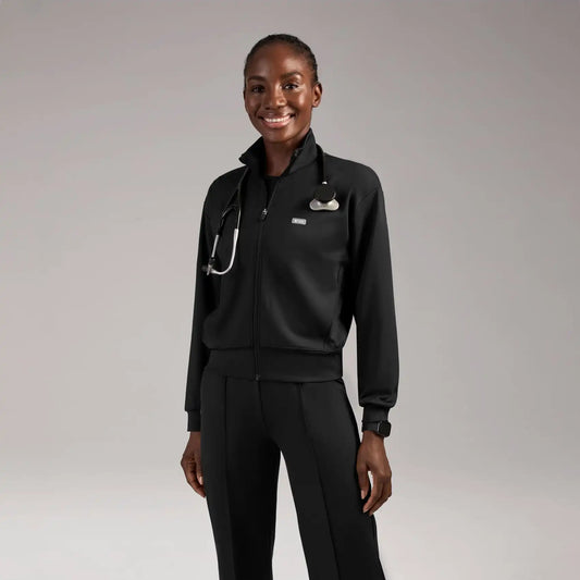 Labelle Bomber Scrub Jacket