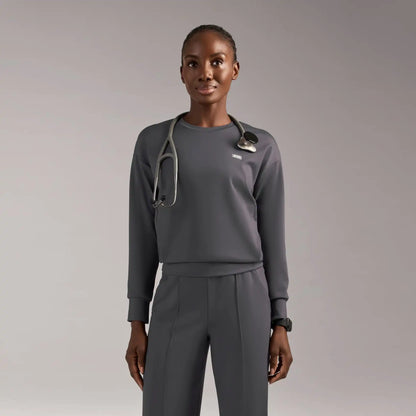 Cornelia Long-Sleeve Scrub Top