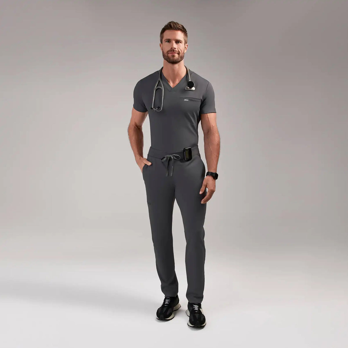 Logan V-Neck Scrub Top
