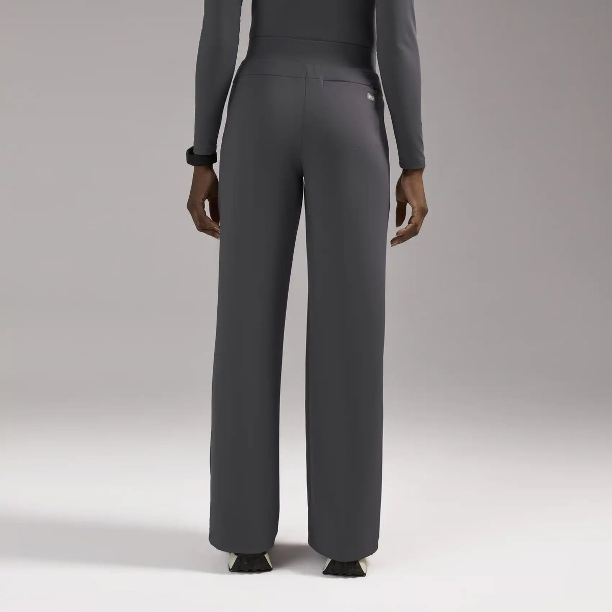 Salina High-Rise Wide-Leg Scrub Pant