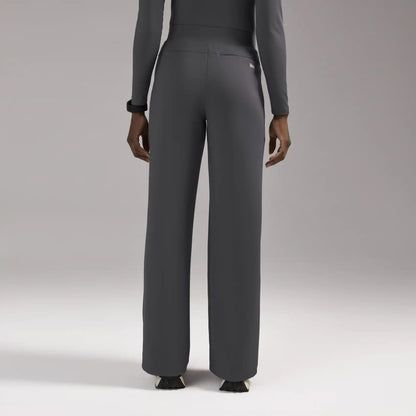 Salina High-Rise Wide-Leg Scrub Pant