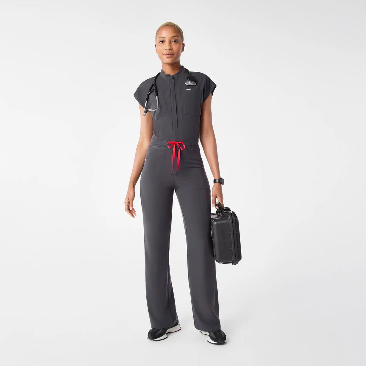 Rafaela Wide-Leg ScrubJumpsuit™