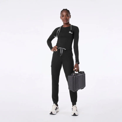 Salta Cropped Long-Sleeve Underscrub