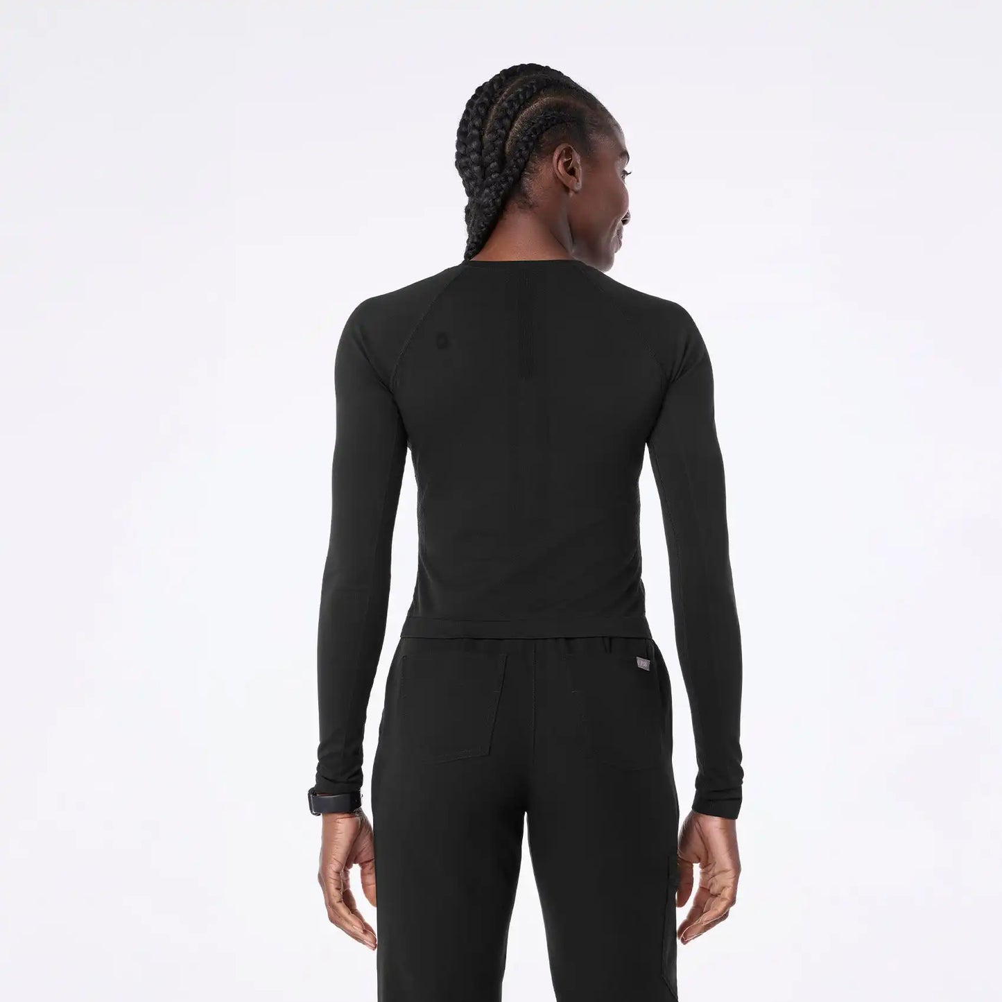 Salta Cropped Long-Sleeve Underscrub