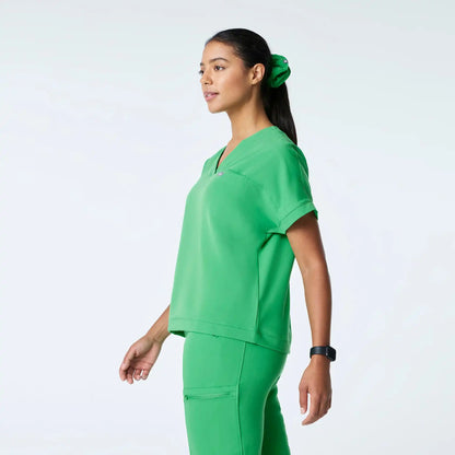 Carlota Relaxed V-Neck Scrub Top