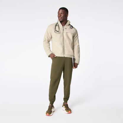 High-Pile Fleece Bomber Jacket