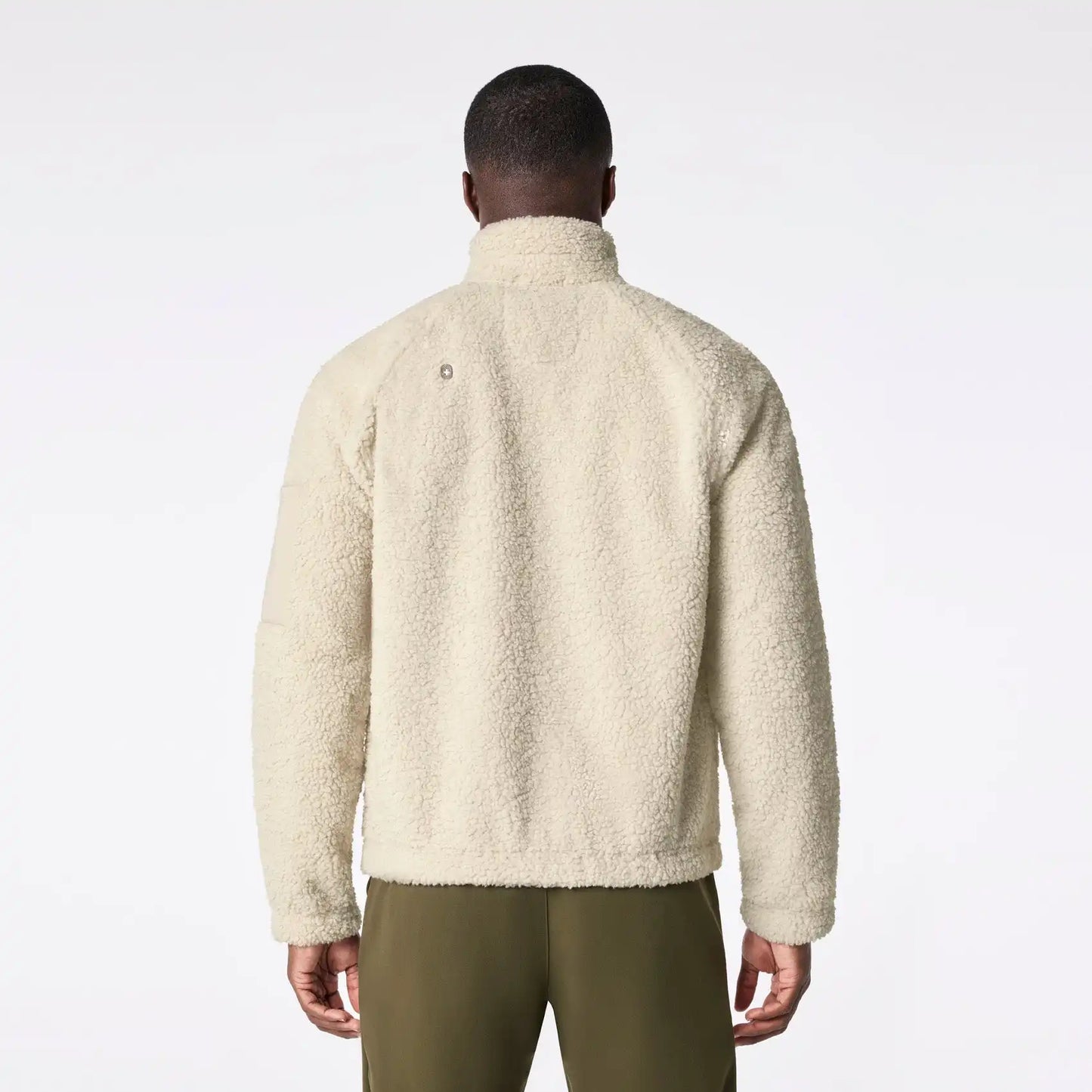 High-Pile Fleece Bomber Jacket