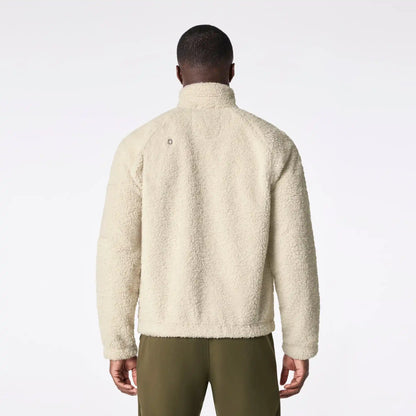 High-Pile Fleece Bomber Jacket