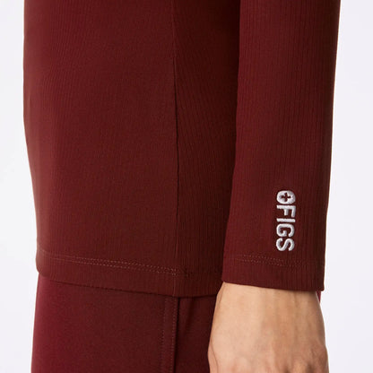 Palmer Ribbed Long-Sleeve Underscrub