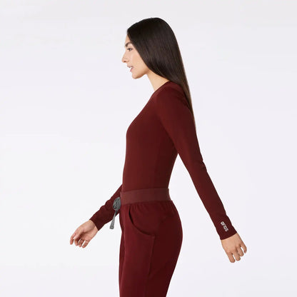 Palmer Ribbed Long-Sleeve Underscrub