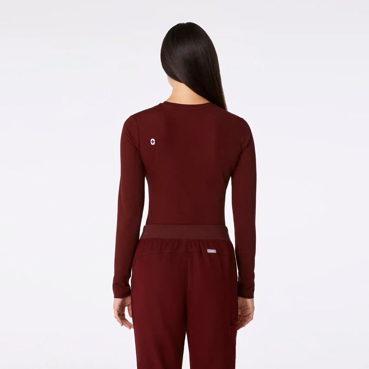 Palmer Ribbed Long-Sleeve Underscrub