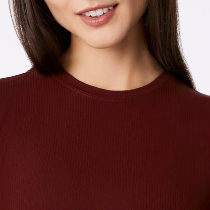 Palmer Ribbed Long-Sleeve Underscrub