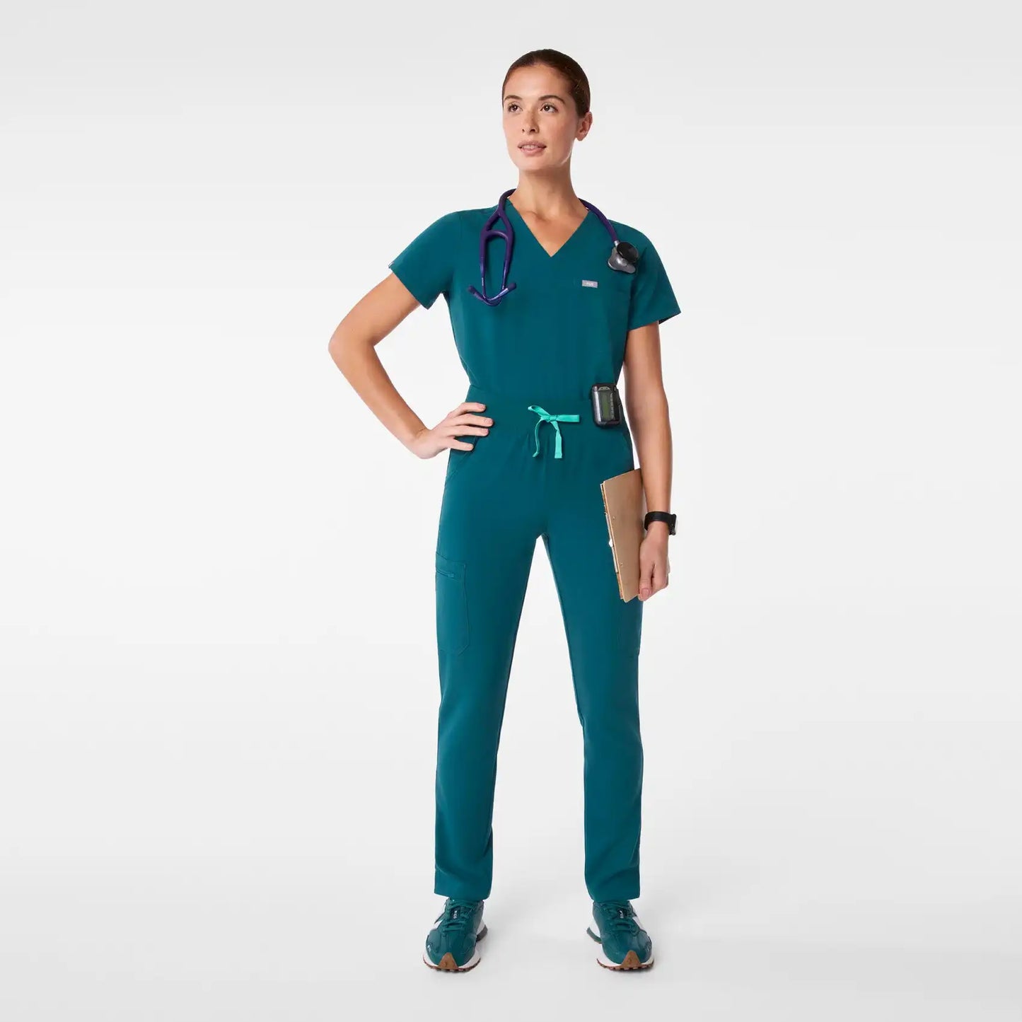 Yola High-Rise Slim Scrub Pant™