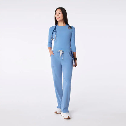 Palmer Ribbed ¾ Sleeve Underscrub