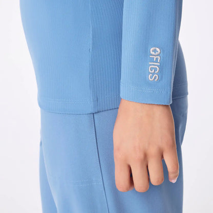 Palmer Ribbed Long-Sleeve Underscrub