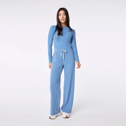 Palmer Ribbed Long-Sleeve Underscrub