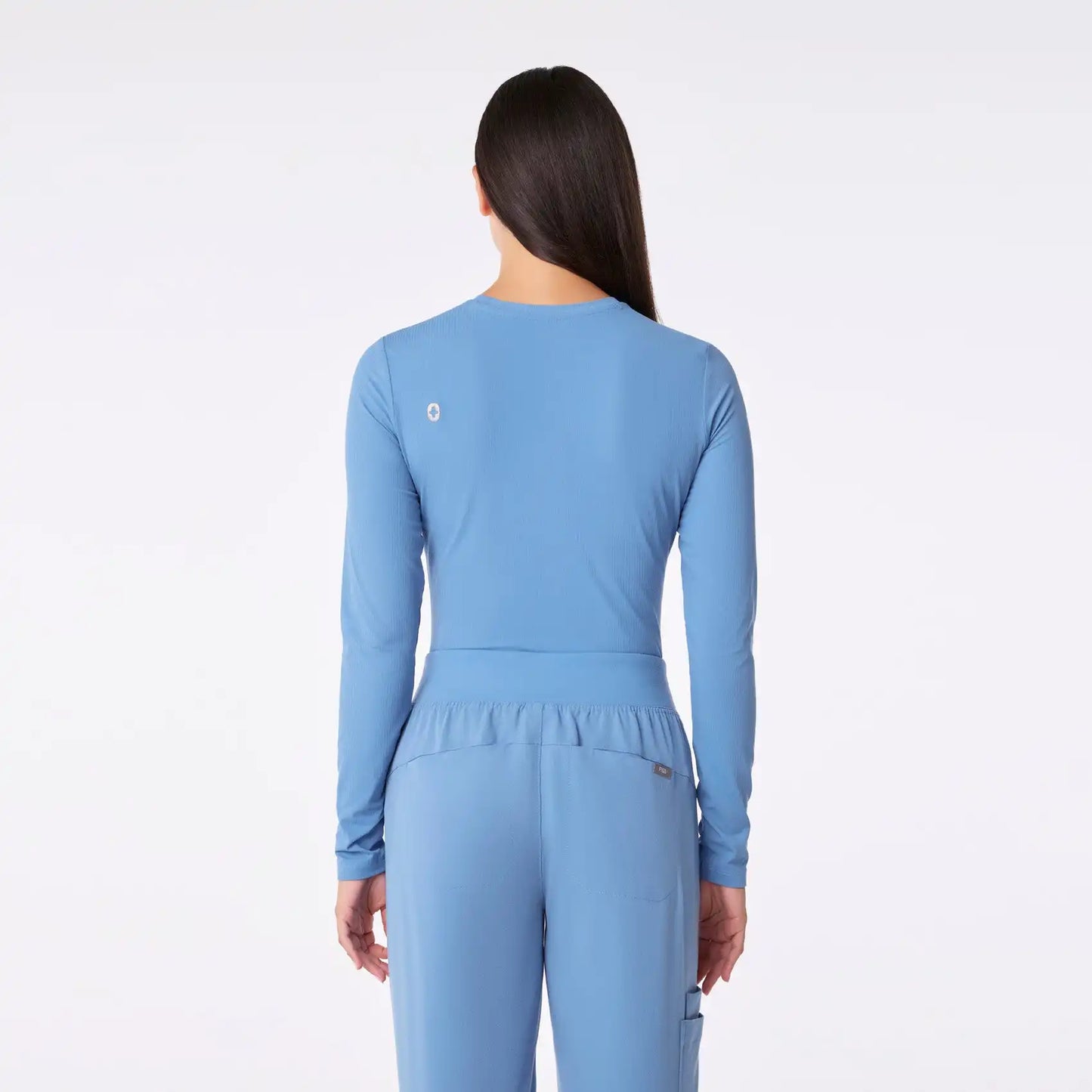 Palmer Ribbed Long-Sleeve Underscrub