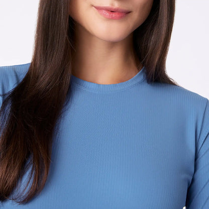 Palmer Ribbed Long-Sleeve Underscrub