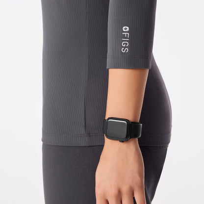 Palmer Ribbed ¾ Sleeve Underscrub