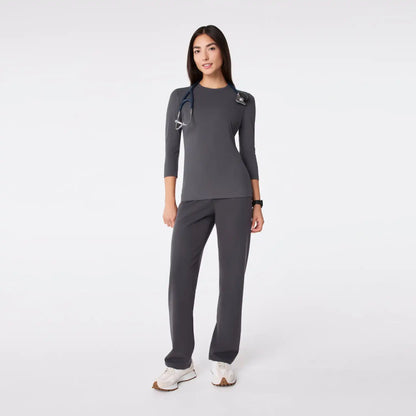 Palmer Ribbed ¾ Sleeve Underscrub