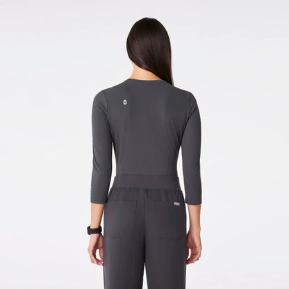 Palmer Ribbed ¾ Sleeve Underscrub