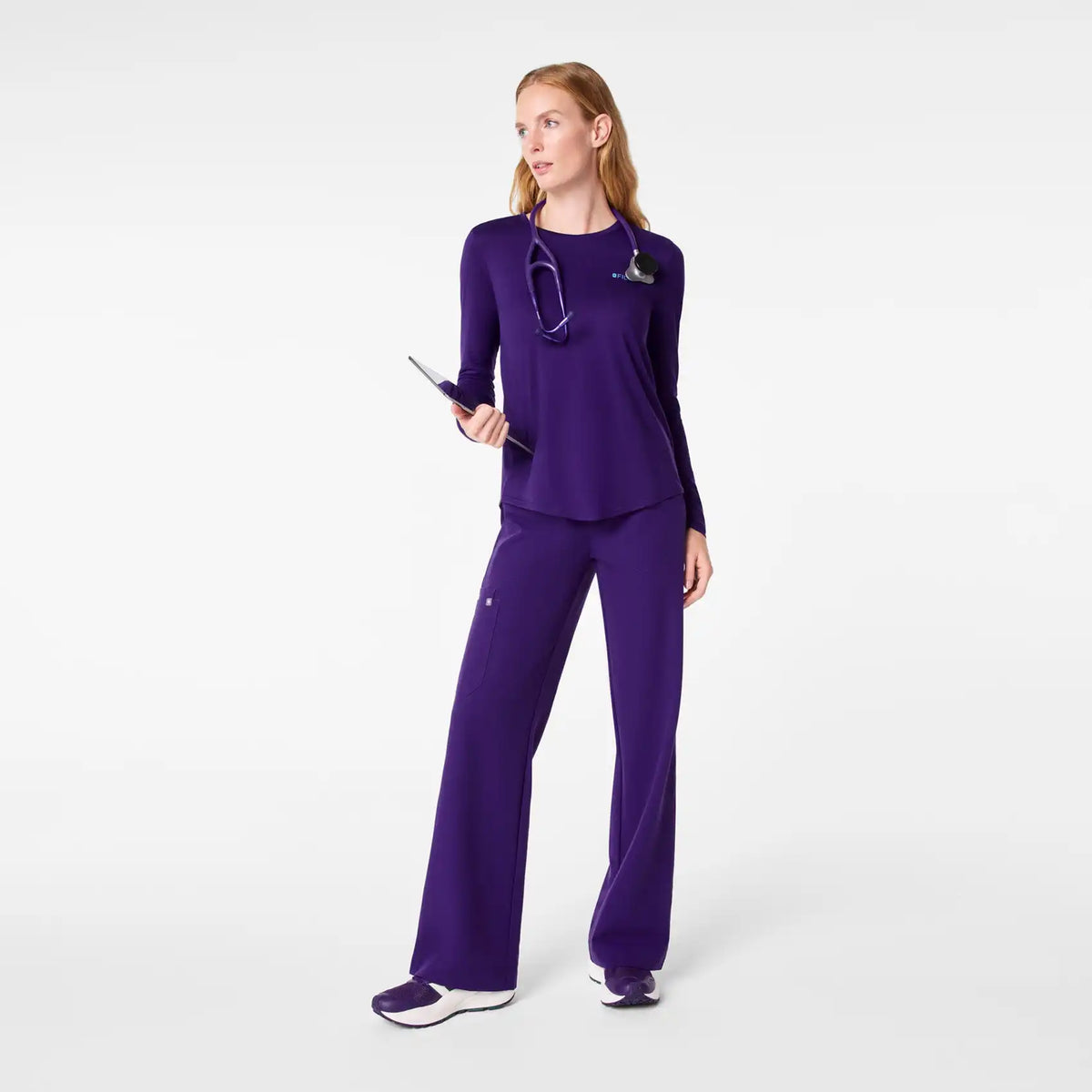 Sleigh Rounds Long-Sleeve Underscrub