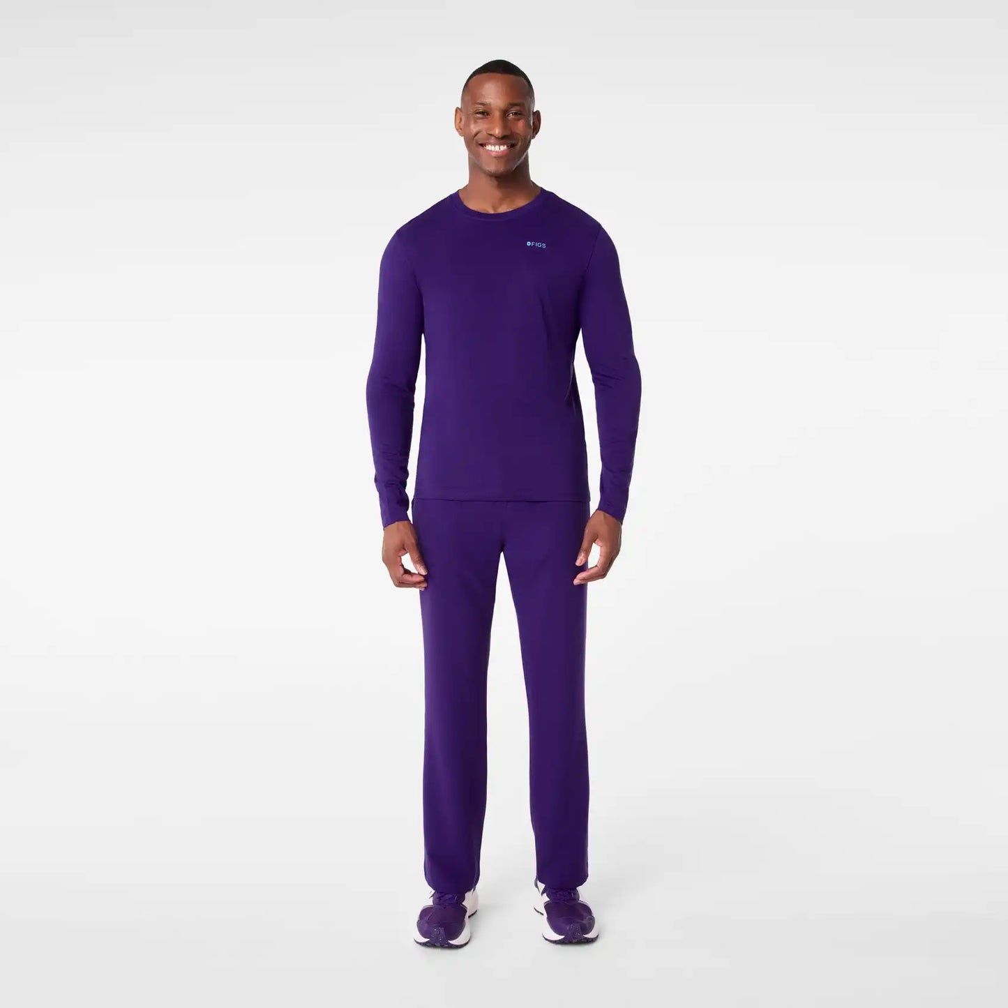 Sleigh Rounds Long-Sleeve Underscrub