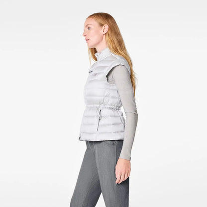 Metallic Puffer Vest