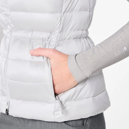 Metallic Puffer Vest