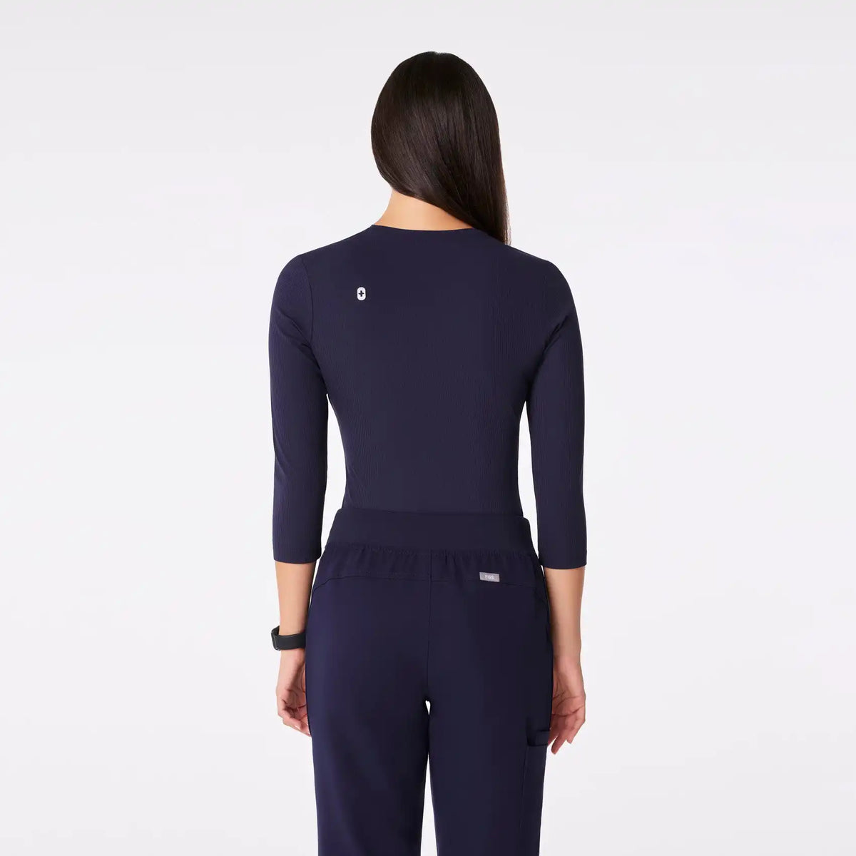 Palmer Ribbed ¾ Sleeve Underscrub