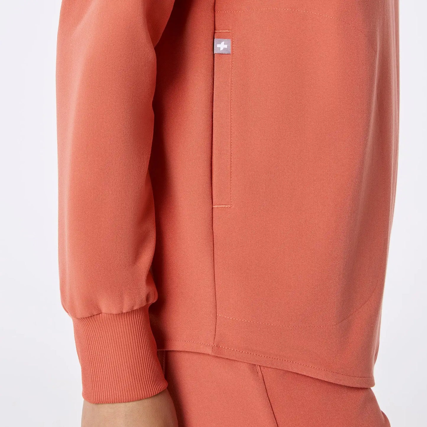 Rafaela Oversized Long-Sleeve Scrub Top™