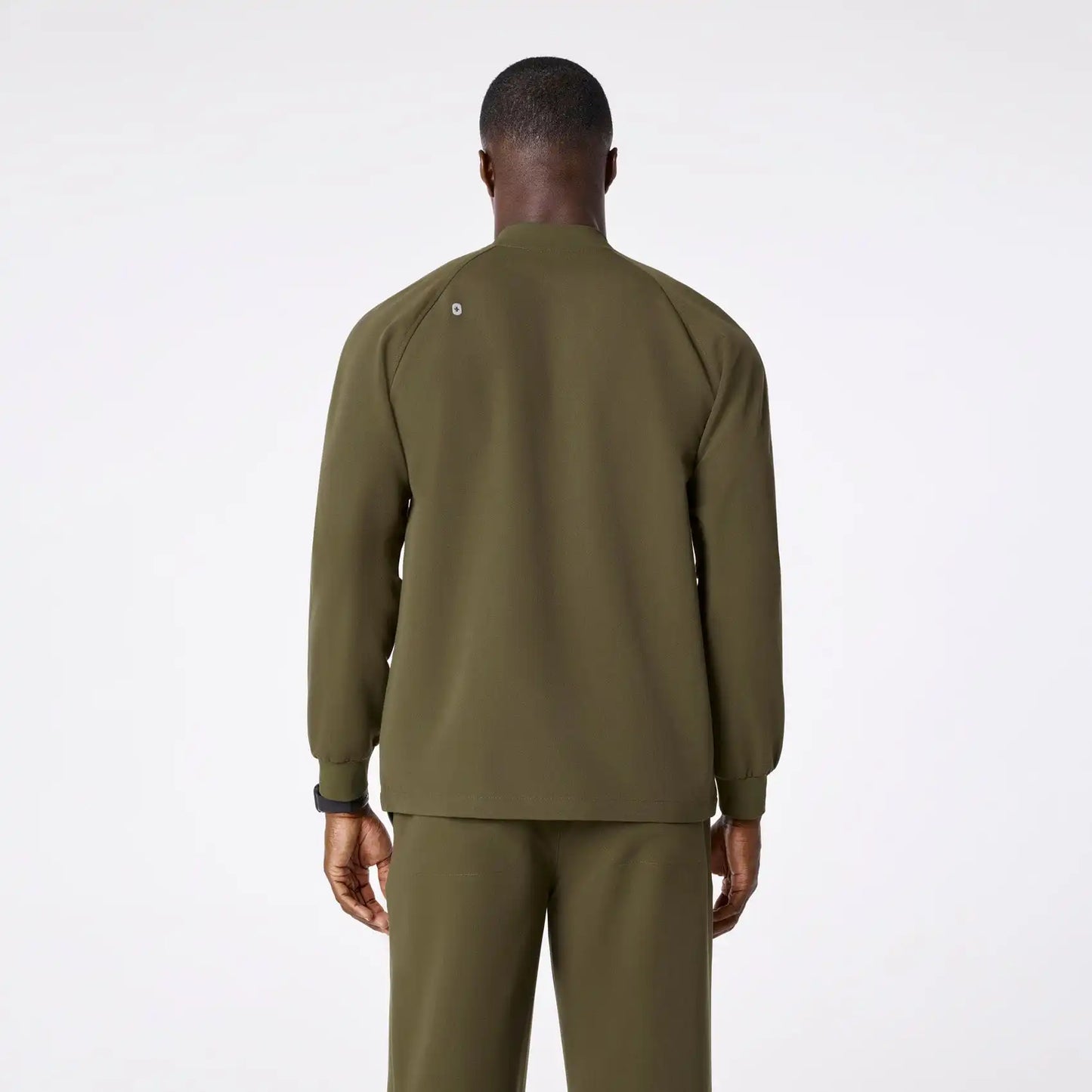 Stratton Henley Long-Sleeve Scrub Top