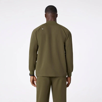 Stratton Henley Long-Sleeve Scrub Top