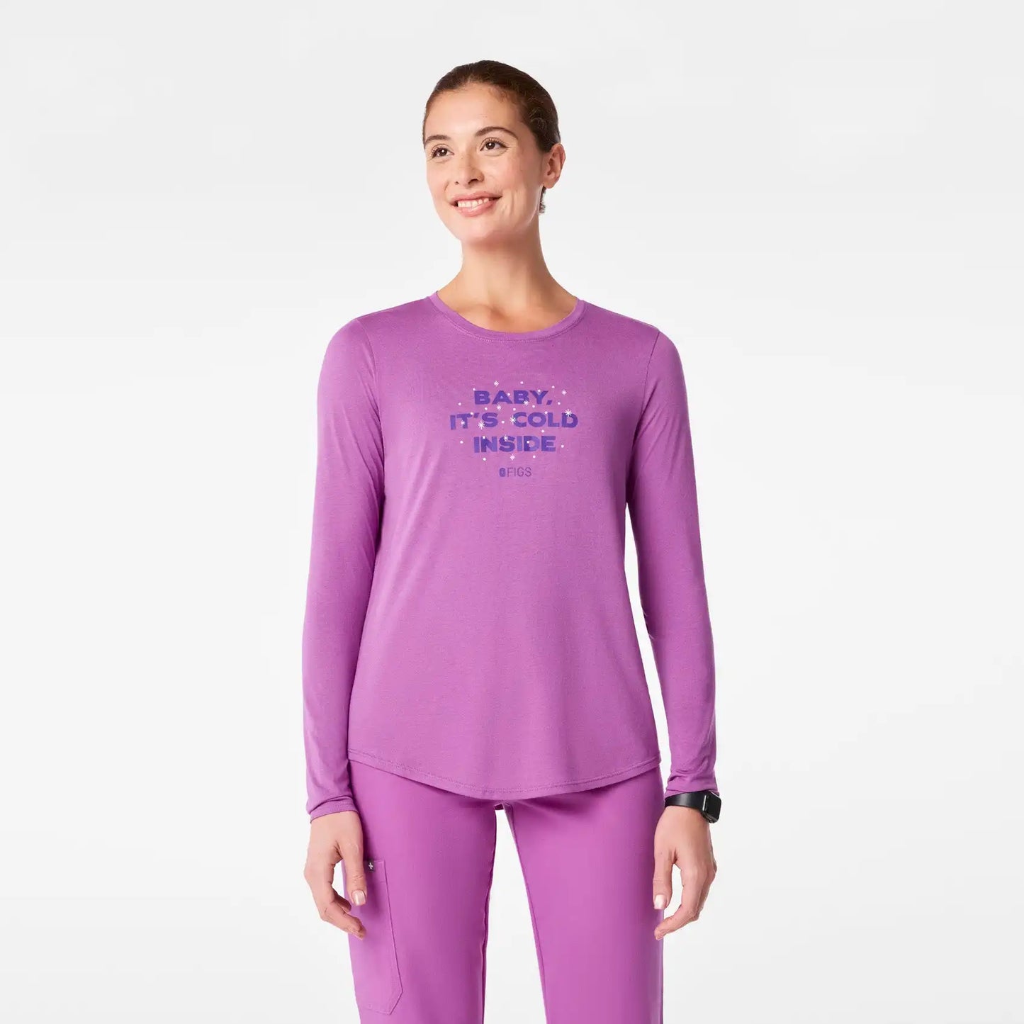 Baby It's Cold Inside Long-Sleeve Underscrub