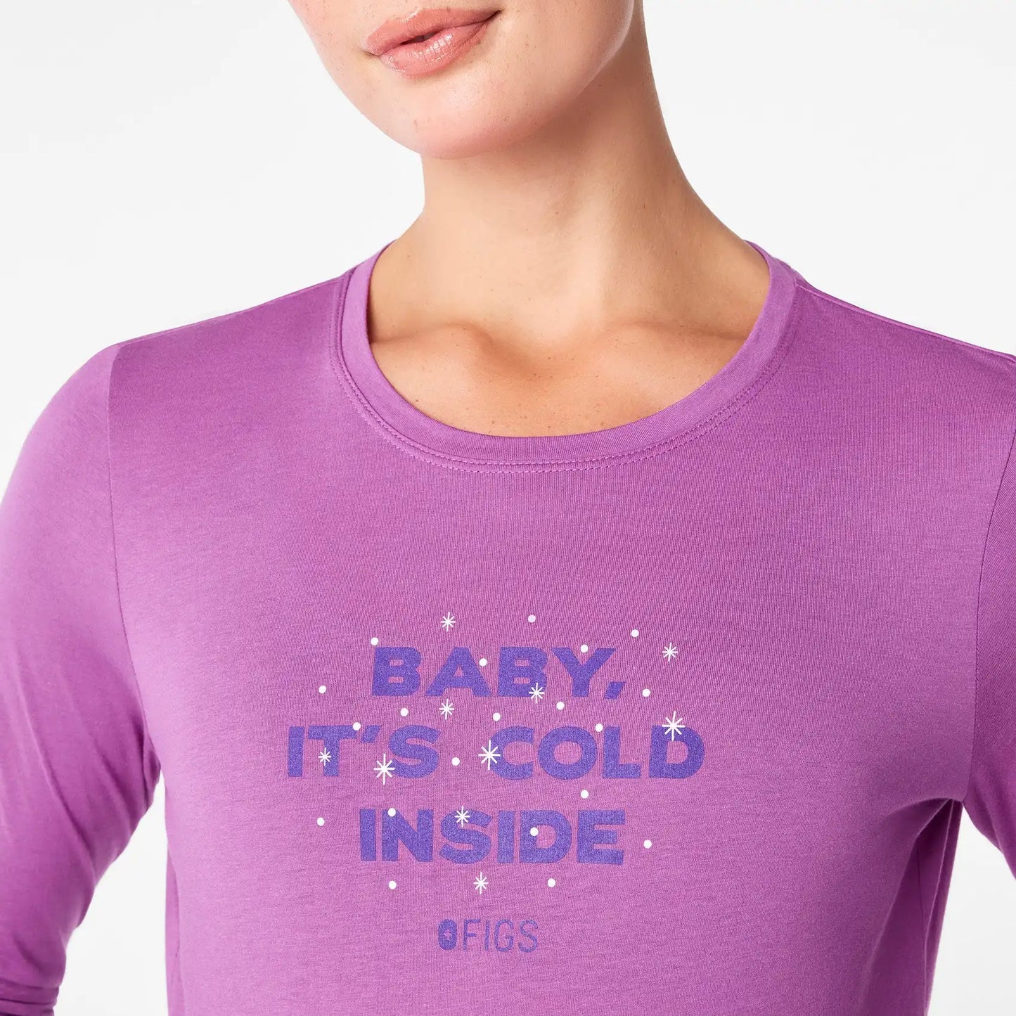 Baby It's Cold Inside Long-Sleeve Underscrub