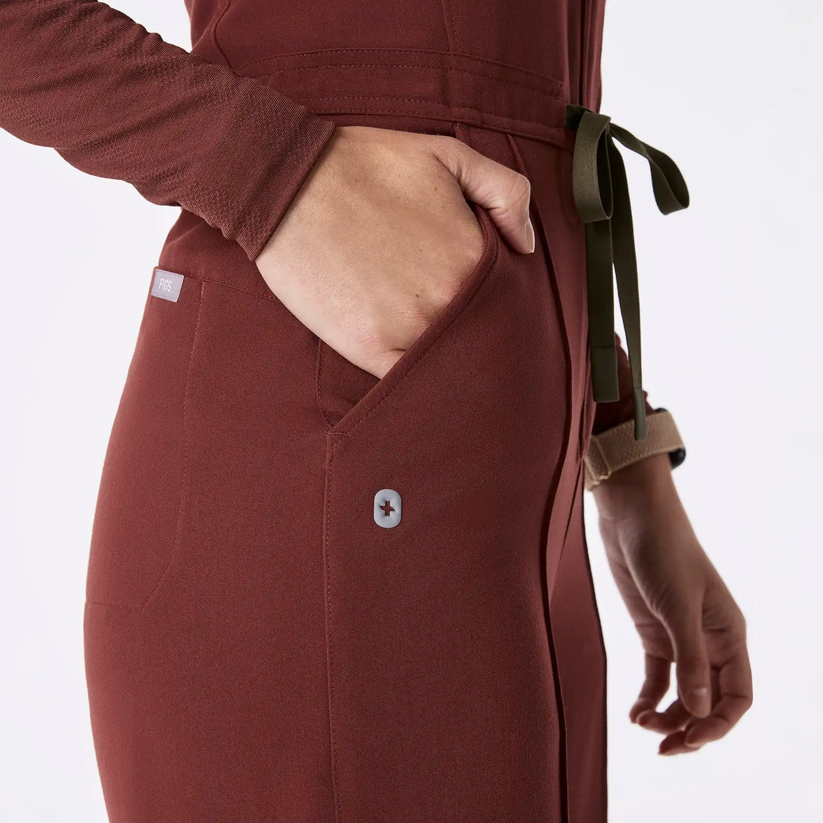 Layton Crewneck Wide-Leg ScrubJumpsuit™