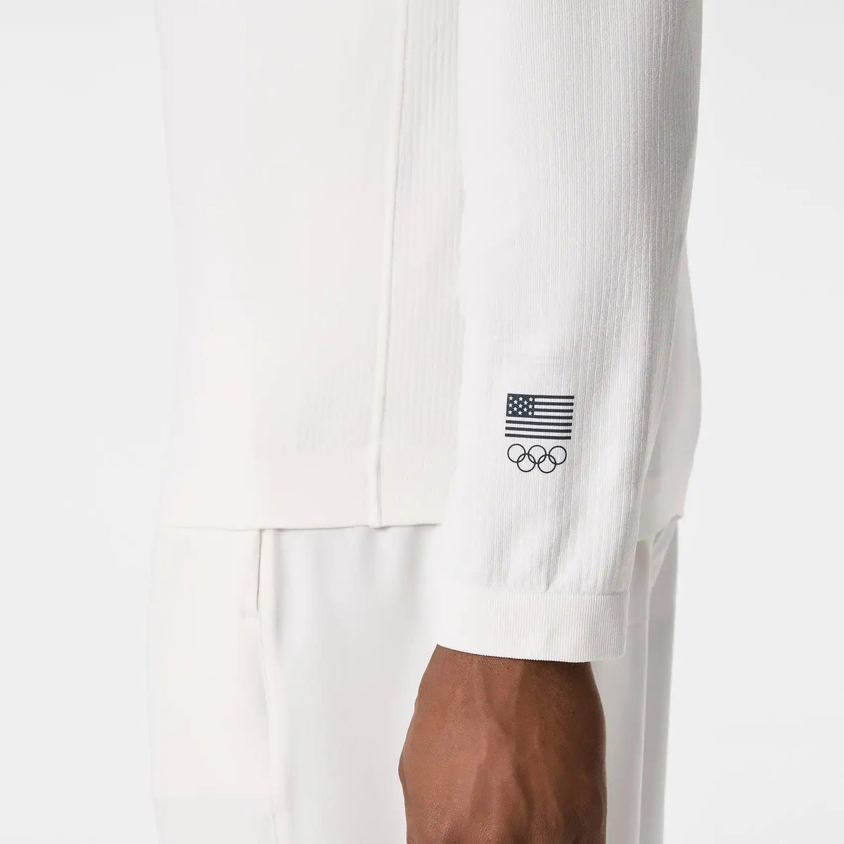 FIGS x Team USA Mock-Neck Long-Sleeve Underscrub