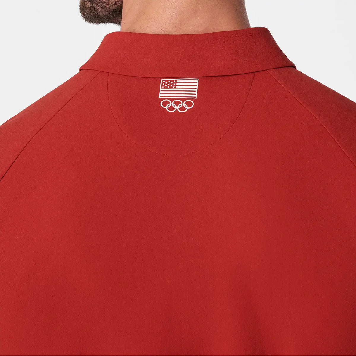 FIGS x Team USA Polo Scrub Top