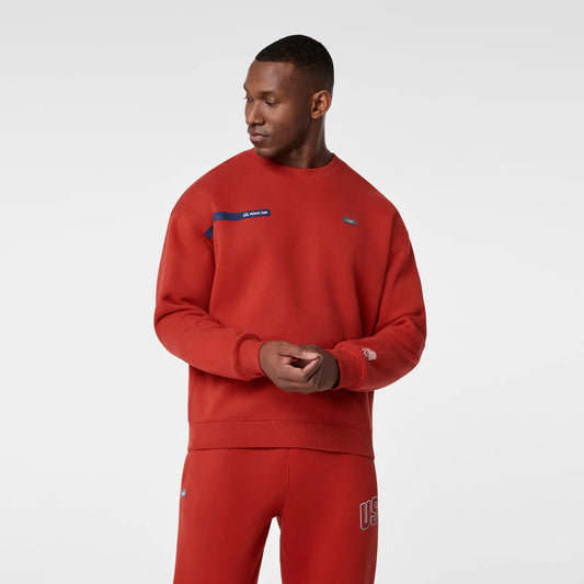 FIGS x Team USA Crewneck Sweatshirt