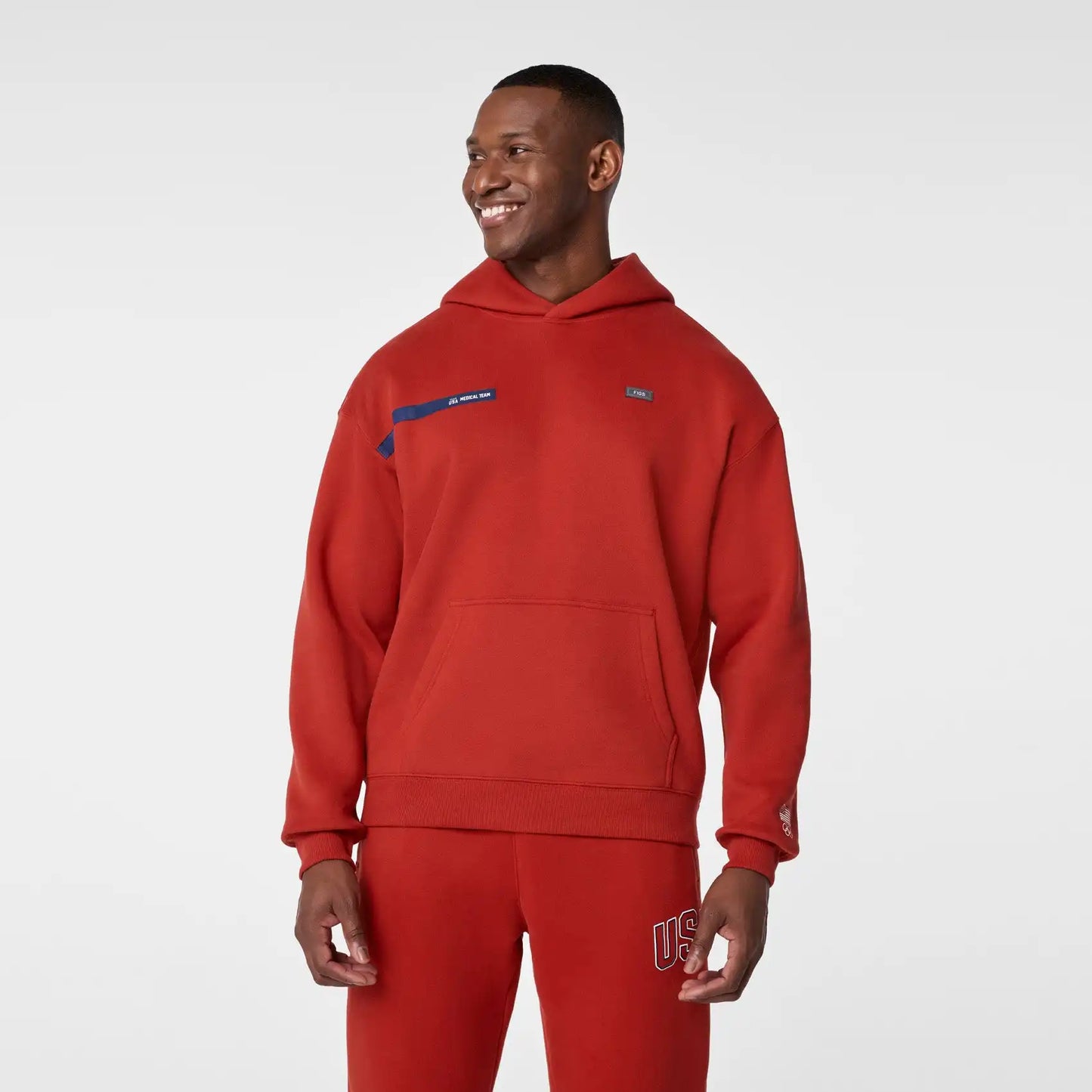 FIGS x Team USA Hoodie Sweatshirt