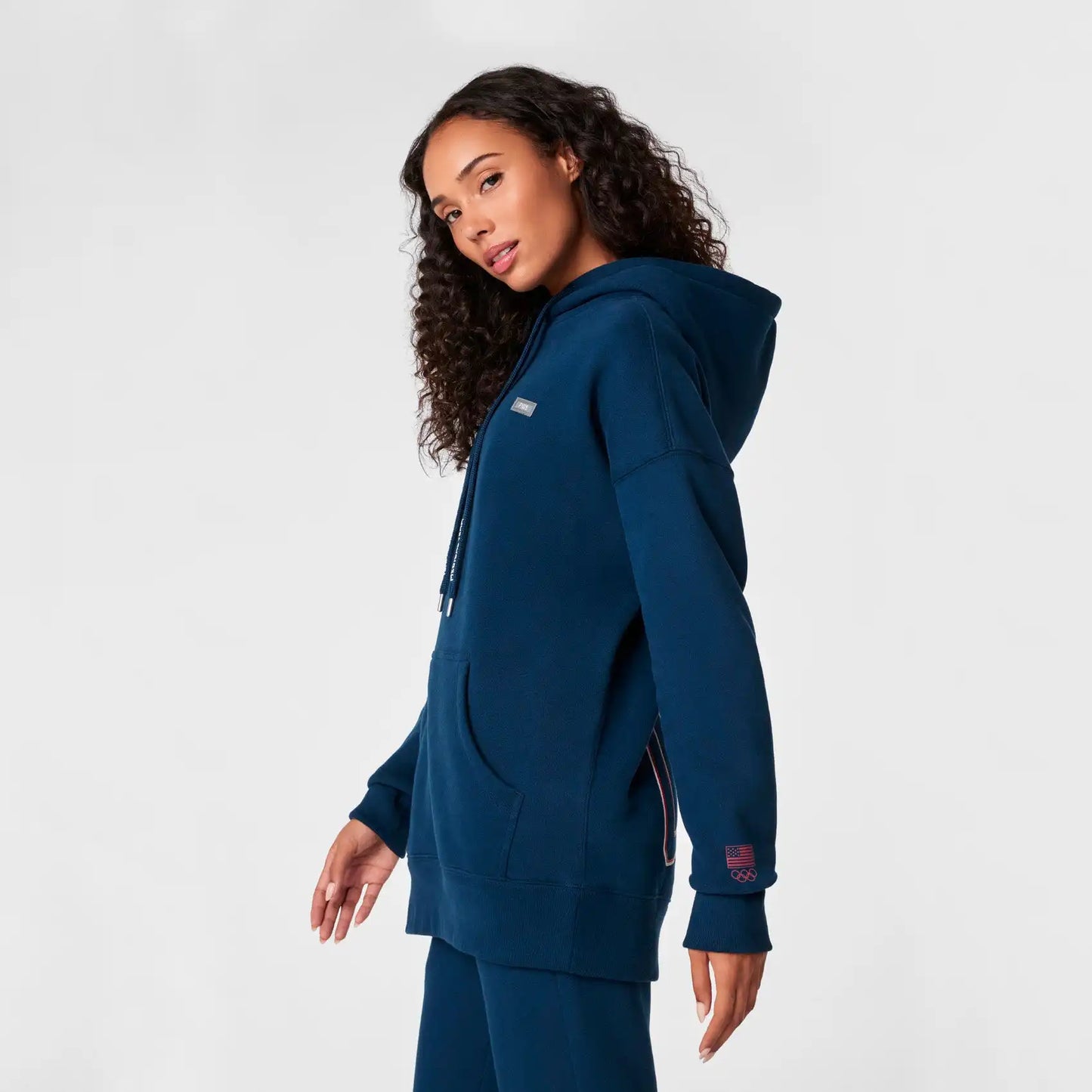 FIGS x Team USA Oversized Hoodie Sweatshirt