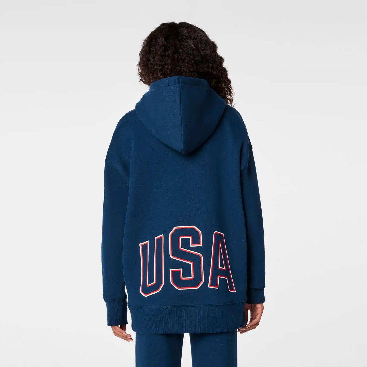 FIGS x Team USA Oversized Hoodie Sweatshirt